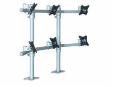 SV17 STOLNÝ DRŽIAK PRE 6 MONITOROV