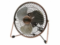 WG - Ventilátor USB mini fan 6inch, bronzový
