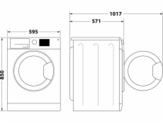 Whirlpool Pračka FFB7269WVPL