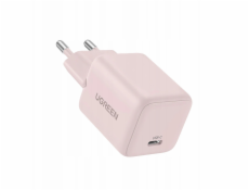 Síťová nabíječka UGREEN X512 20 W GAN 1X USB-C – růžová