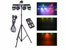 LIGHT4ME BELKA LED PAR DERBY LASER - Multiefekt świetlny, zestaw, oświetlenie disco