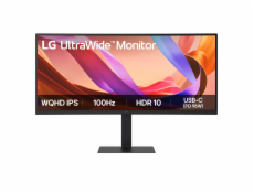 LG MT IPS LCD LED 34  34U650A - IPS panel, 3440x1440, 2xHDMI, DP, USB-C, USB 3.2, LAN, nast. vyska, repro, zakriven