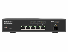 QNAP switch QSW-L3205-1C4T (4x 10GbE port, 1x 10G SFP+/NBASE-T Combo, Lite Managed)