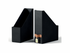 LEITZ stojan na časopisy, karton, 2ks černý