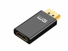WG - Adaptér display port (male) to HDMI (female) / black