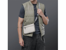 SwitchEasy Sacoche Utility Crossbody Bag + Strap Phone Lanyard 20mm 2L - Cement Gray + Galaxy Gray