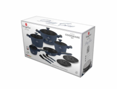 Sada nádobí s titanovým povrchem 15 ks Deep Sea Collection BH-8382