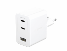 PanzerGlass empower nabíječka Turbo GaN 70 W 2x USB-C + 1x USB-A white
