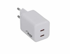 Akyga USB Nabíječka AK-CH-29 2x USB-C PD 5-20V / max. 3A 45W Quick Charge 3.0 GaN