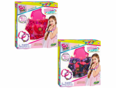 TASIA - Sada dřevěných korálků pro výrobu náramků B - 2 druhy