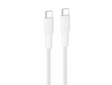 Belkin Kabel USB-C/USB-C 240W 3 m opletený, bílý CAB025hq3MWH