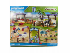 Playmobil Sada figurek Country 70871 Jezdecký turnaj s mycím boxem pro koně