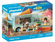 Playmobil Můj život 71904 Zmrzlinářské auto s figurkou Surfařského obchodu