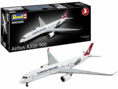 Revell Plastikový model letadla Turkish Airlines Airbus A350-900 v měřítku 1/144.