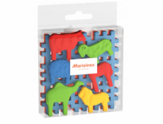 Marioinex Mini vaflové kostky - zvířátka se základnou