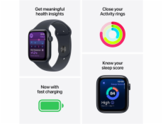 Chytré hodinky Apple Watch SE 3 GPS 40mm Midnight - S/M