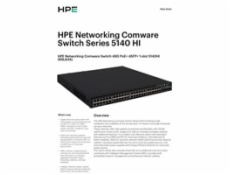 HPE FlexNetwork 5140 48G PoE+ 4SFP+ HI Switch R9L64A RENEW