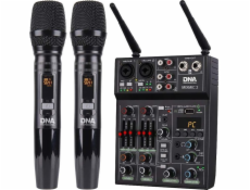DNA MIXMIC 2 - Mikser audio, USB Bluetooth + 2x mikrofony bezprzewodowe