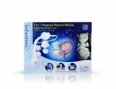 B-kids Infantino 3v1 hudební mobil zelený