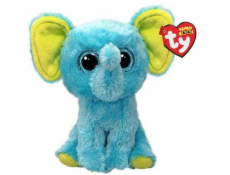 Meteor Plyšová hračka Ty the Elephant modrý 15 cm