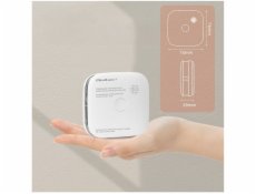 Qoltec Czujnik dymu z baterią | Tuya | Wi-Fi | alarm 85dB | LED