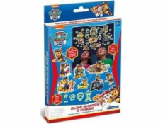 MG DYSTRYBUCJA Brainstorm samolepky Svítící tvary - Tlapková patrola