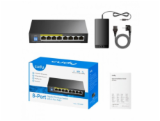 GS1008P 8portový gigabitový PoE+ přepínač 60 W