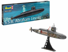 Revell Plastikový model lodi SSB Abraham Lincoln W/IN 1/253