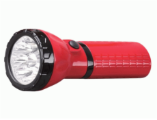 Solight nabíjecí LED svítilna, plug-in, Pb 800mAh, 9x LED, červenočerná - WN10
