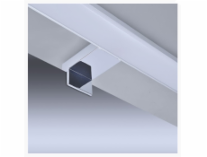 Solight LED koupelnové osvětlení nad zrcadlo, 12W, 900lm, 4000K, IP44, 60cm, stříbrné - WO748