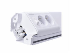 Solight LED kuchyňské svítidlo, 2x zásuvka, vypínač, 10W, 4100K, 51cm - WO213