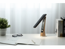 IMMAX LED stolní lampička WOOD s vestavěnou baterií/ CCT/ 5W/ 200lm/ stmívatelná/ imitace dřeva