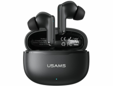 USAMS Bluetooth 6.0 E05 TWS sluchátka černá