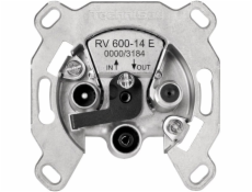 Anténna zásuvka TechniSat TechniPro RV 600-14E, prepojovacia krabica