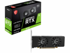 MSI GEFORCE RTX 3050 LP E 6G OC grafická karta NVIDIA 6 GB GDDR6