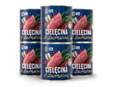 JOHN DOG Berry Adult Veal with cranberries - Mokré krmivo pro psy - 6 x 800 g