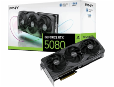 PNY Grafická karta GeForce RTX 5080 3F 16GB VCG508016TFXPB1
