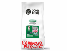 JOHN DOG Good Form Adult  Chicken with beef - suché krmivo pro psy - 12 kg
