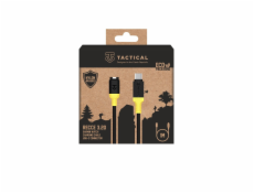 Tactical Recce 3:20 kabel pro Garmin USB-C Black/Yellow