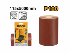 Ingco papír brusný P100 11,5 x 500cm