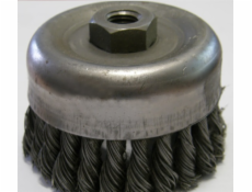 Szczotpol Pletený kartáč s maticí, průměr 75 mm