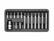Yato Bity šroubováku Torx T20-T55 15 ks YT-0411