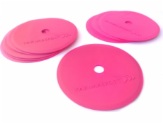 YakimaSport ploché značkovače (značkovací podložky) - sada 10 kusů, růžové