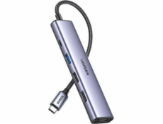 Ugreen USB HUB CM478 1x HDMI + 3x USB-A 2.0 3.0 (15495)