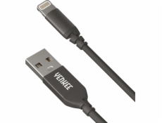 Yenkee USB-A - Lightning USB kabel 2 m černý (30016081)