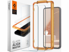Spigen Ochranné tvrzené sklo Glass tR AlignMaster, 2 ks, pro Samsung Galaxy S23 FE