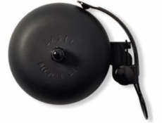 Basil Zvonek na kolo PORTLAND BELL BRASS 55mm, klasický, matně černý (BAS-50459)