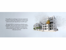 MILESIGHT Senzor plynu/metanu CH4 Milesight GS101 s technologií LoraWan, vestavěným zvukovým alarmem a kontrolkou alarmu, životností baterie až 5 let