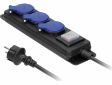 Orno OR-AE-13192 prodlužovací kabel 3 zásuvky 3 m černý (OR-AE-13192/3M)