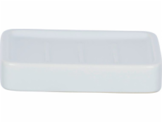 Wenko Držák na mýdlo Hexa 13 x 9,5 x 2,5 cm, keramický, bílý